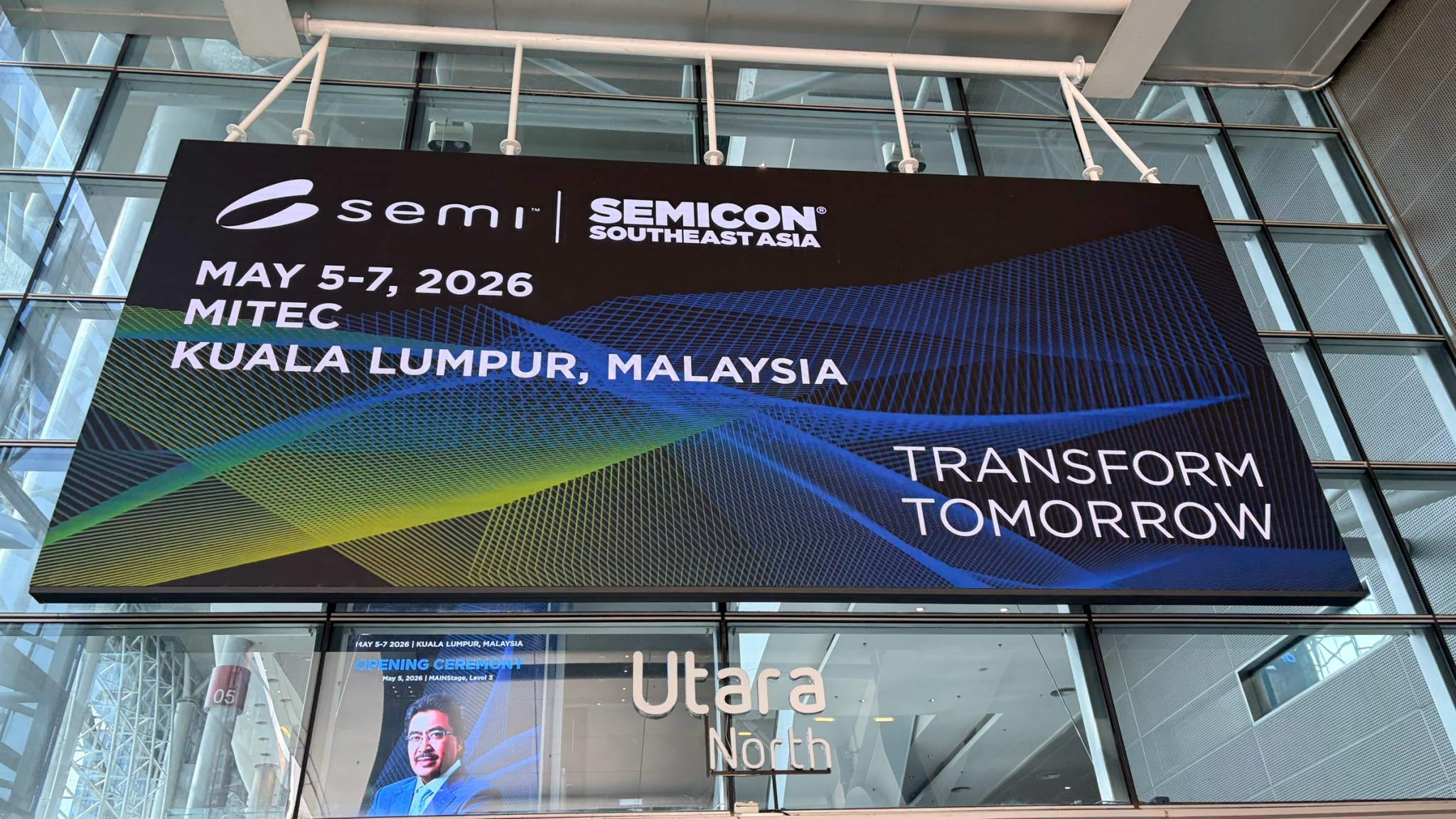 SEMICON Southeast Asia 2026 活動看板