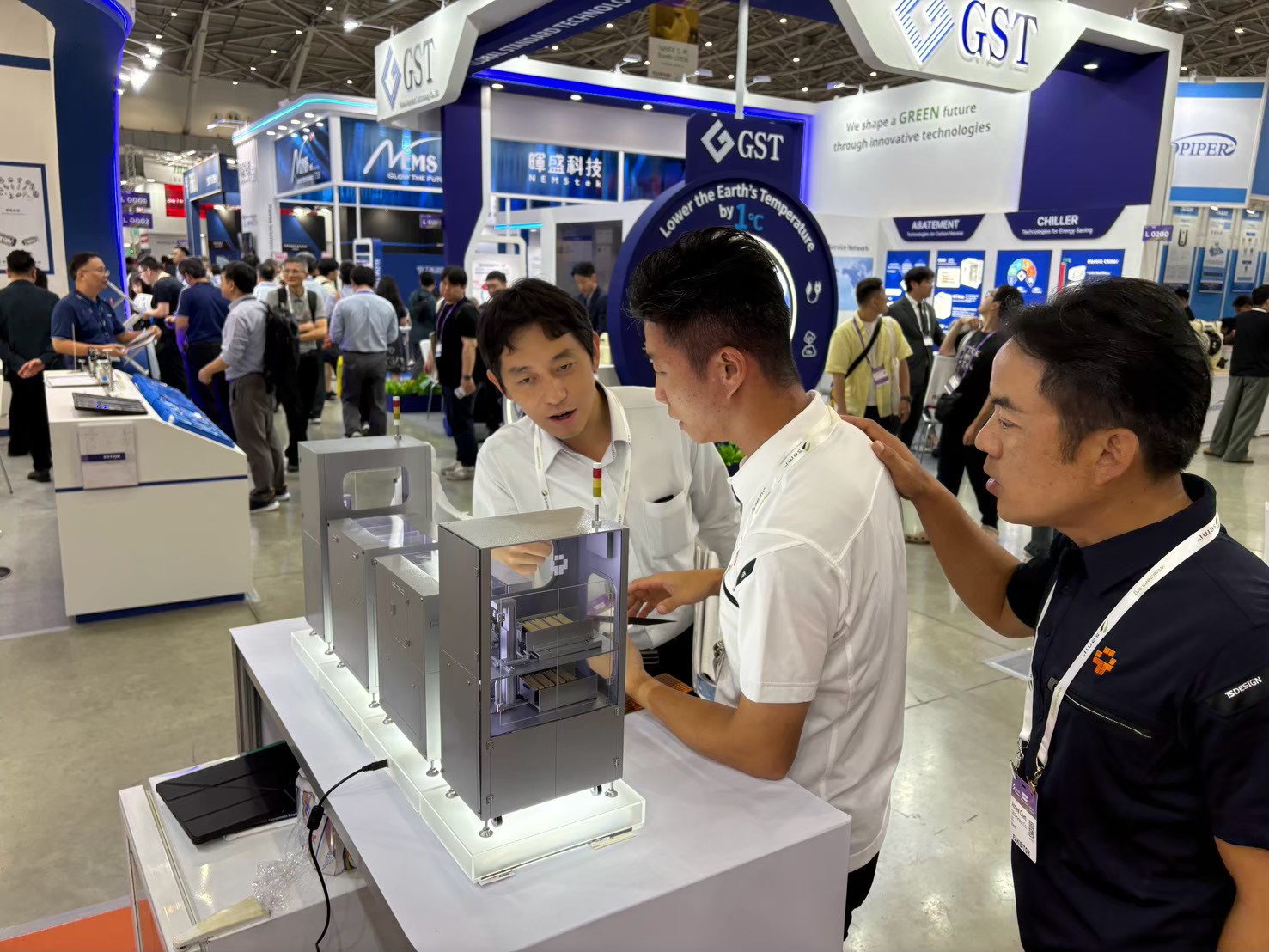SEMICON Taiwan 2026｜設備模型說明近景